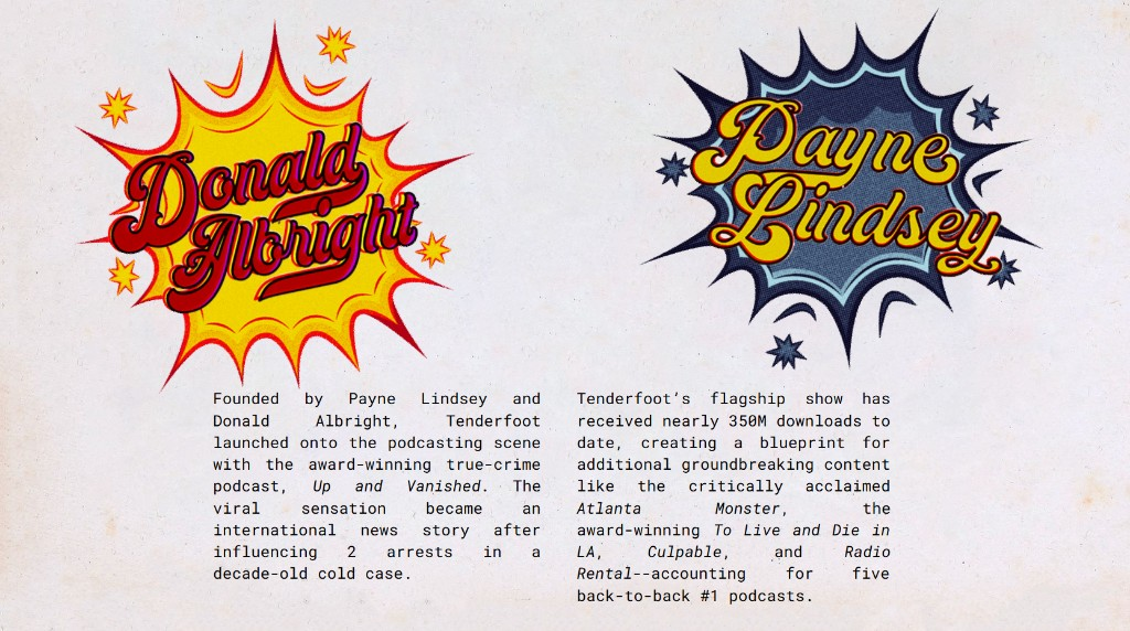 Tenderfoot TV — Donald Albright and Payne Lindsey
